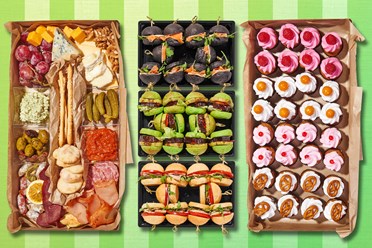 Наборы вкусной еды от кейтеринговой компании Delivery Food
