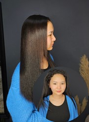 Выпрямление волос.
НАНОПЛАСТИКА