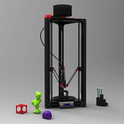 Разработка конструкции 3D принтера дельта-типа.Визуализация CAD модели