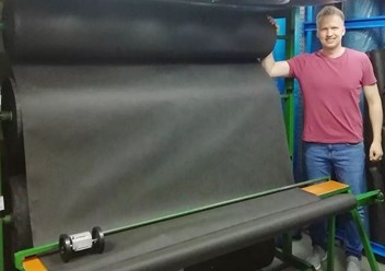 Геотекстиль Агротекс Гео 120 ширина 3,2м от сорняков черный - 248 руб/погон.м.