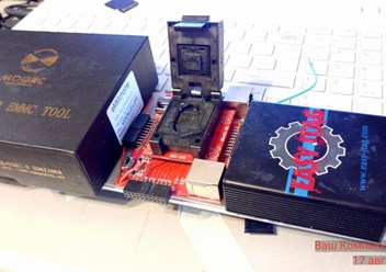 z3x EAZY JTAG  с адаптером для программирования Flash памяти телефона. Замена EMMC смартфона