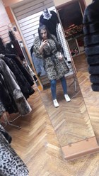 Шуба из камышового кота. Цена 27.000р.