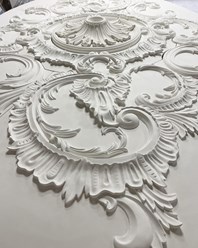 пример гипсовой лепнины