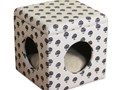 Домик для собак и кошки материал: фанера обивка ткань на заказ