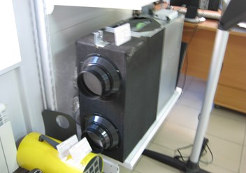 Приточно-вытяжная вентиляционная установка с рекуператором воздуха