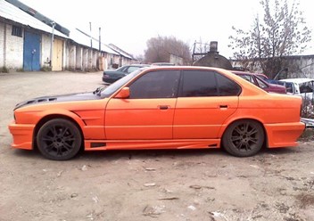 Тюнинг BMW e34 (Слева)