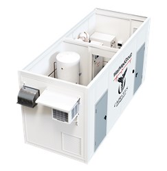 Контейнер для размещения оборудования медицинского газоснабжения CADUCEUS