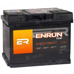 Аккумулятор ENRUN TOP (65 A/h), 620A L+