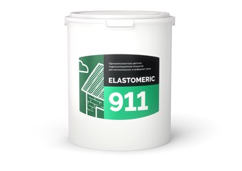 Резиновое покрытие для металлической кровли Эластомерик-911 - ведро 6 кг