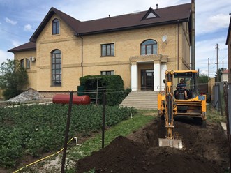 Установка газгольдера