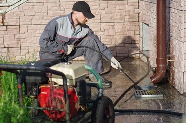 Мойка ливневой канализации