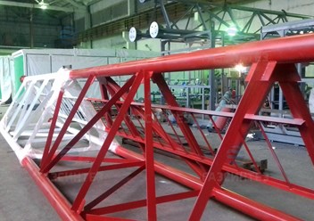 Металлоконструкции для блочно-модульной котельной Завода ГазСинтез