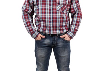 Рубашка мужская с длинным рукавом (фланель)