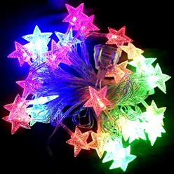 Гирлянды со звездами