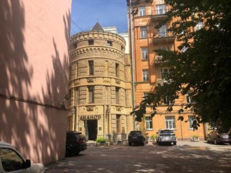 Вид с Мичуринской улицы