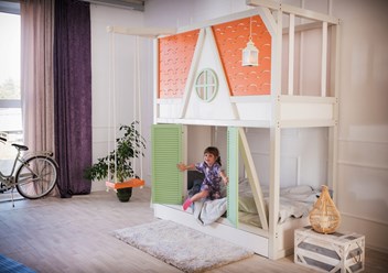 кровать-домик для малышей от 2-х лет
