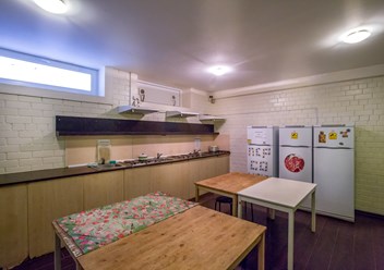 Кухня хостела