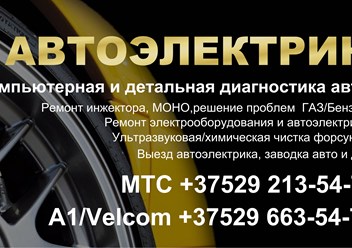 Автоэлектрик с выездом