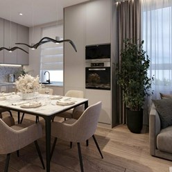 Современные интерьеры, римская штора из тюлевой ткани, портьеры из ткани под шерсть, легко драпируется, красиво висят