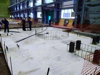 Выполнение строительно-монтажных и бетонных работ в рамках реализации проекта СИБУР Холдинг.