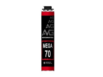 AVG MEGA 70 Профессиональная монтажная пена всесезонная
