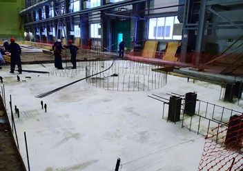 Выполнение строительно-монтажных и бетонных работ в рамках реализации проекта СИБУР Холдинг.