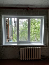 3 створчатое окно в панельный дом