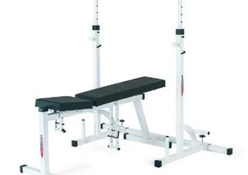 Скамья атлетическая со стойкой для штанги