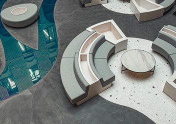 Наливной пол в open-space