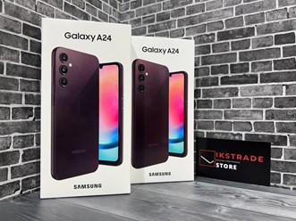 Смартфон Samsung Galaxy A24 LTE 6 ГБ | 128 ГБ Dark red/Тёмно-красный
