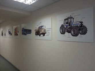 Изготовление и монтаж постеров, рекламное агентство "Бринус".