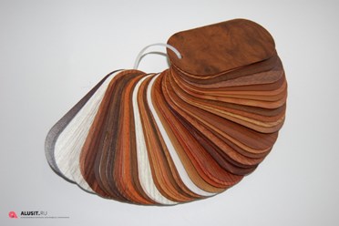 Декорирование алюминия под дерево - палитра цветов