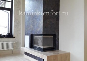 Камин с топкой Kratki