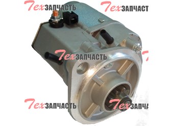 Стартер на погрузчик с двигателем Isuzu С240, 4JB1.
Напряжение 12В. Мощность 2кВт. 9 зубьев.
А=95мм В=20мм L=232.5мм