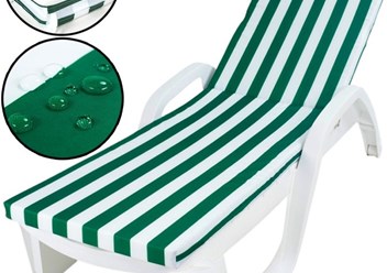 шезлонг пляжный с матрцем 6.т.р