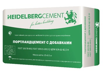 Цемент II/ В-Ш-42,5Н "ХайдельбергЦемент Рус"