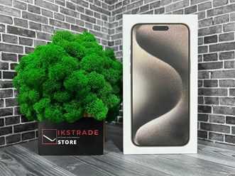 Смартфон Apple iPhone 15 Pro Max 512GB Natural Titanium (Титановый)