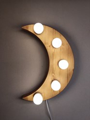 Детский ночник из массива экологичный