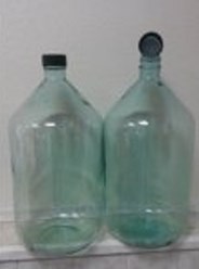 Бутыль стеклянный 20 литров с крышкой