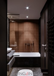 Project "Space" - дизайн двухуровневых 111 м2 в Хабаровске. Студия дизайна интерьеров INGAIN