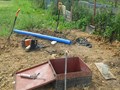 Кессон для скважины на воду с установкой под ключ на участке