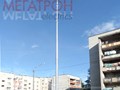 Изготовлена и поставлена антенная мачта для сотового оборудования