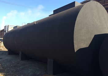 Резервуар горизонтальный стальной подземный 60м3