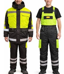 Сигнальная рабочая спецодежда (Норд-Сервис, производство корпоративной спецодежды)