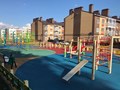 Резиновое покрытие детской площадки в ЖК Царево Village
