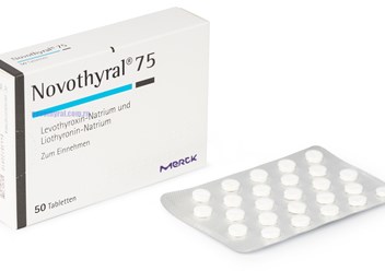 Новотирал 75 мкг левотироксина + 15 мкг лиотиронина