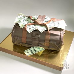 ТОРТ БОЛЬШАЯ СУМКА ДЕНЕГ