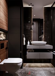 Project "Space" - дизайн двухуровневых 111 м2 в Хабаровске. Студия дизайна интерьеров INGAIN