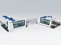 Автоматический станок для двухсторонней обработки кромки стекла серии V - SDE26/24E
