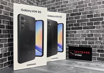 Смартфон Samsung Galaxy A34 5G 6 ГБ | 128 ГБ Awesome Graphite/Графитовый